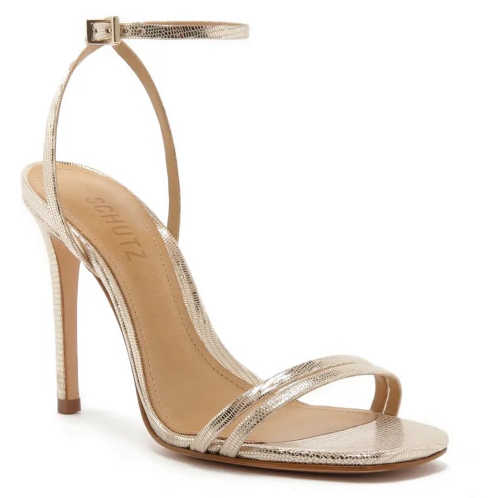 NWT !! SCHUTZ ALTINA ANKLE STRAP HEELS